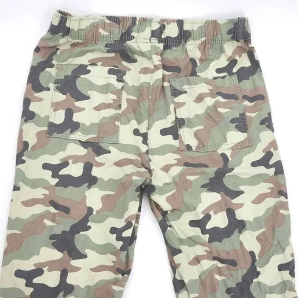 The Children's Place Camo Woven Pull-On Jogger Pants Boys 16